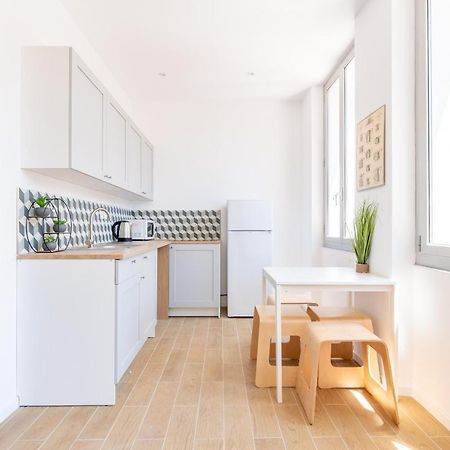 Le Cosy Blancarde -Appartement 1 Chambre 4 Pers- Clim Parking Марсель Екстер'єр фото