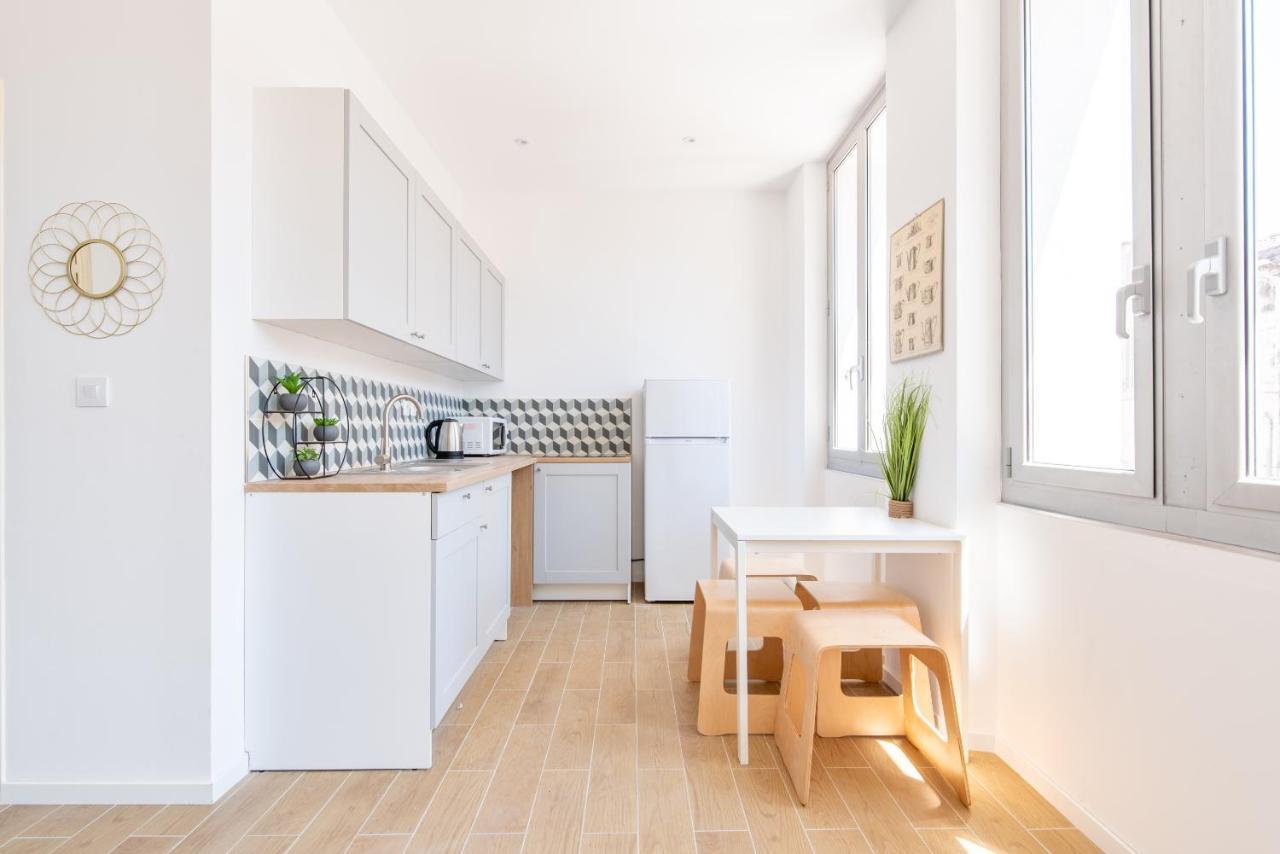 Le Cosy Blancarde -Appartement 1 Chambre 4 Pers- Clim Parking Марсель Екстер'єр фото